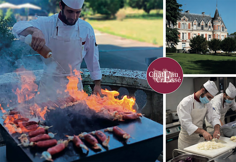 La Table des résidents - Château de Cressé