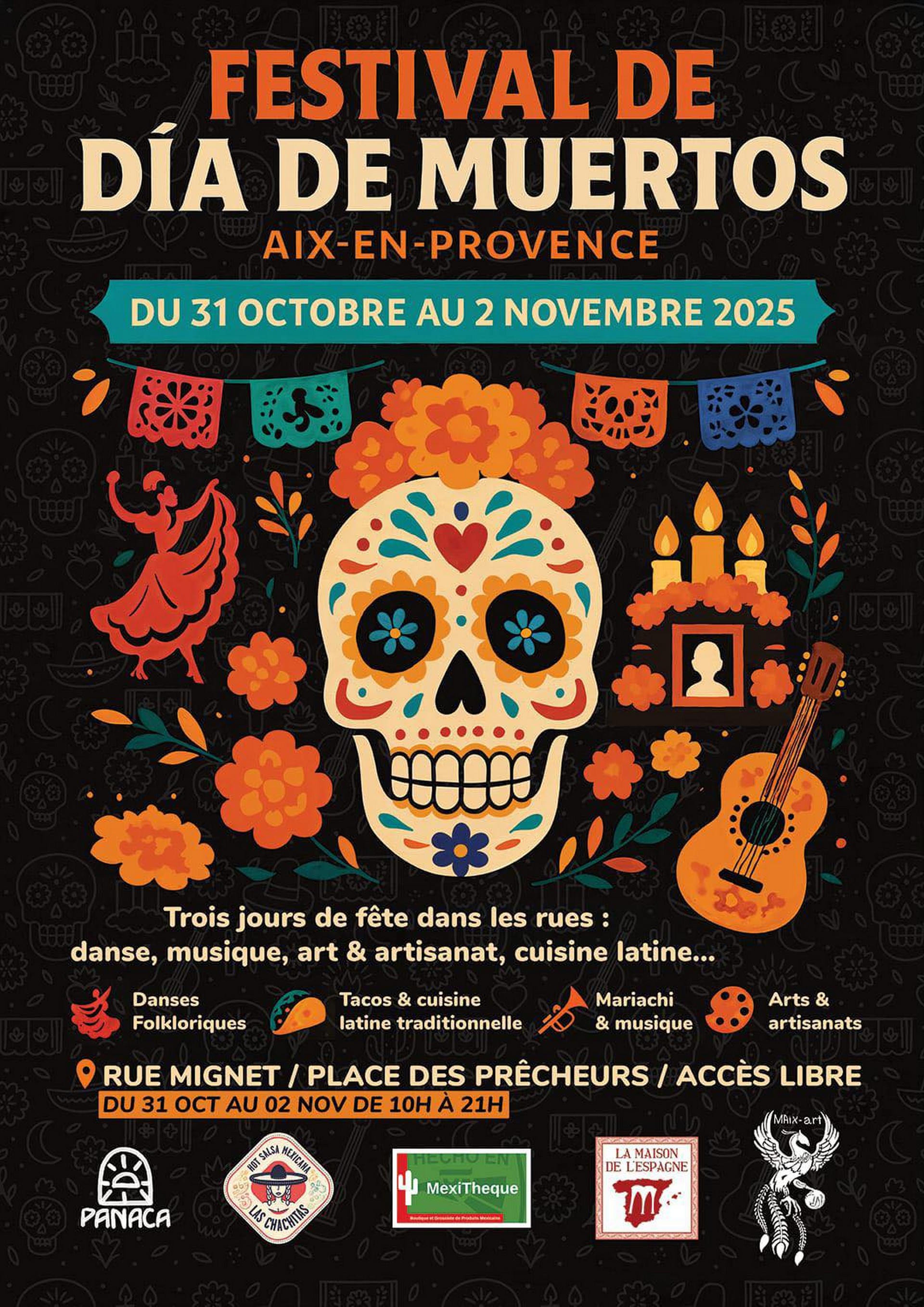 Festival de dia de muertos