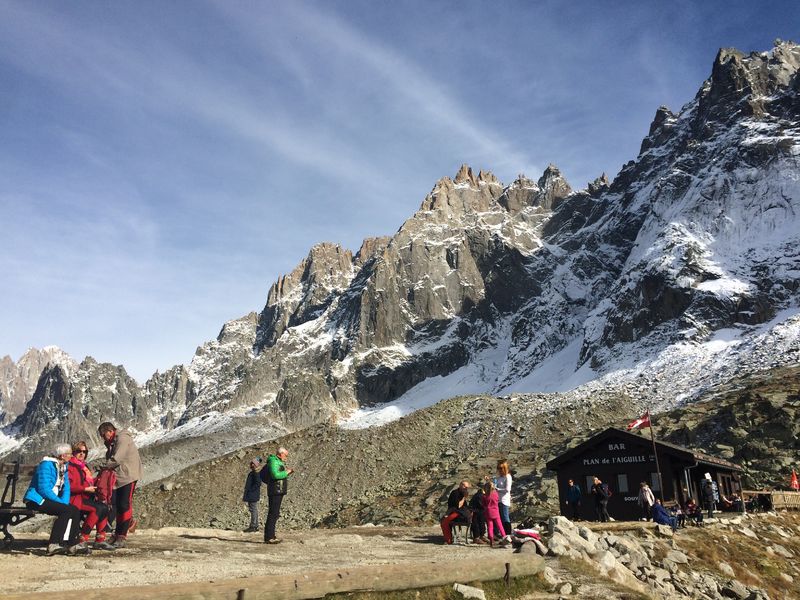 gare d'arrivée plan de l'aiguille