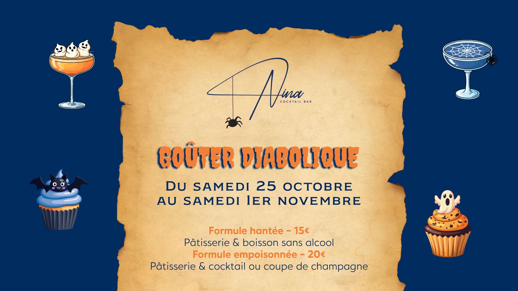 Goûter diabolique au bar Nina