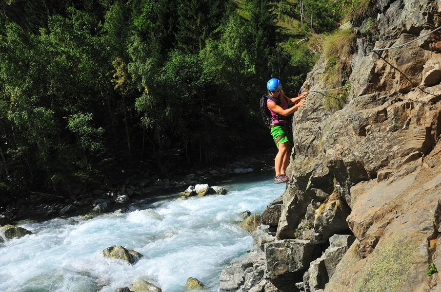 Via ferrata de Saint Christophe en Oisans - Tronçon 1