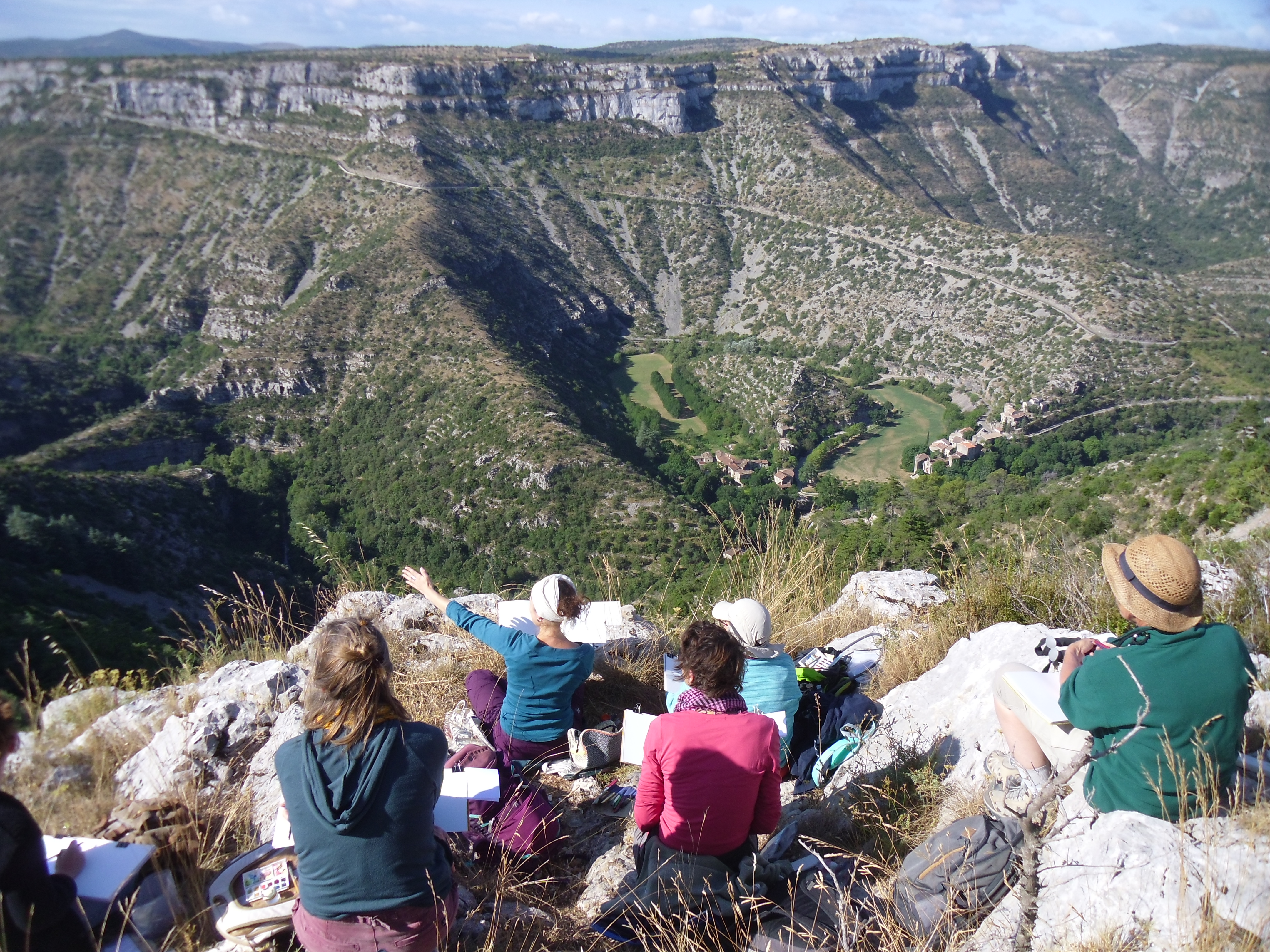 Carnet de croquis dans les Cevennes 5