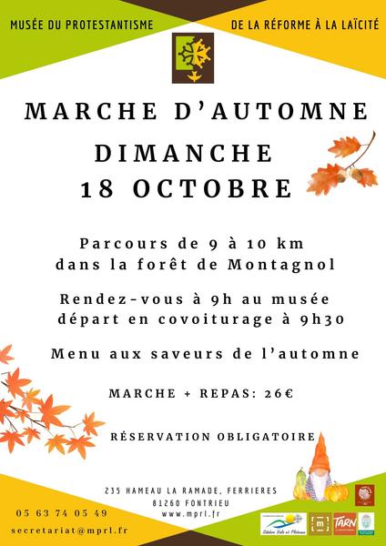 Marche d'automne