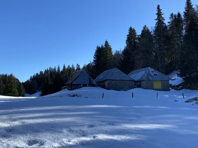Itinéraire raquettes à neige : la petite traversée_Le Revard