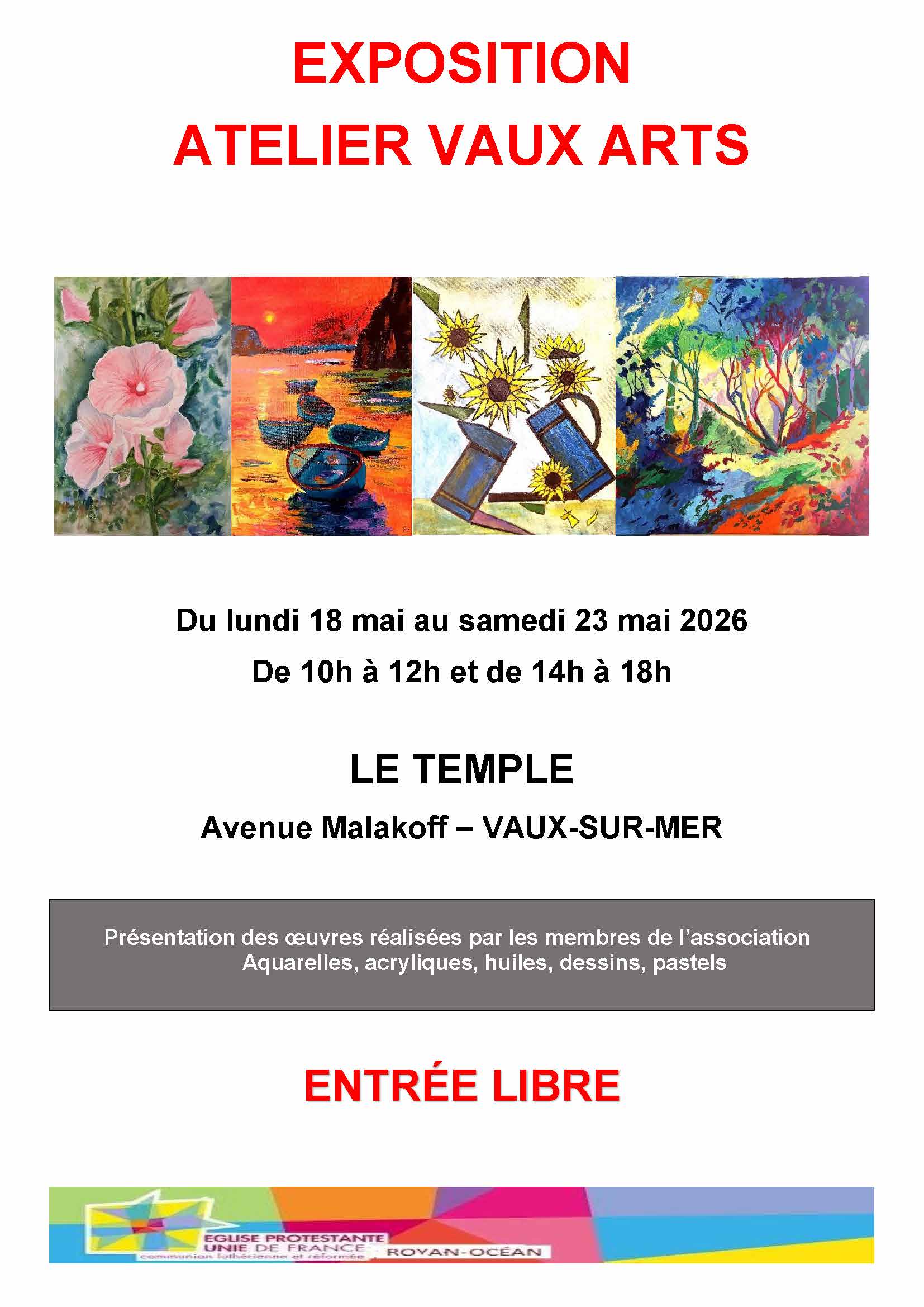 Exposition atelier vaux arts