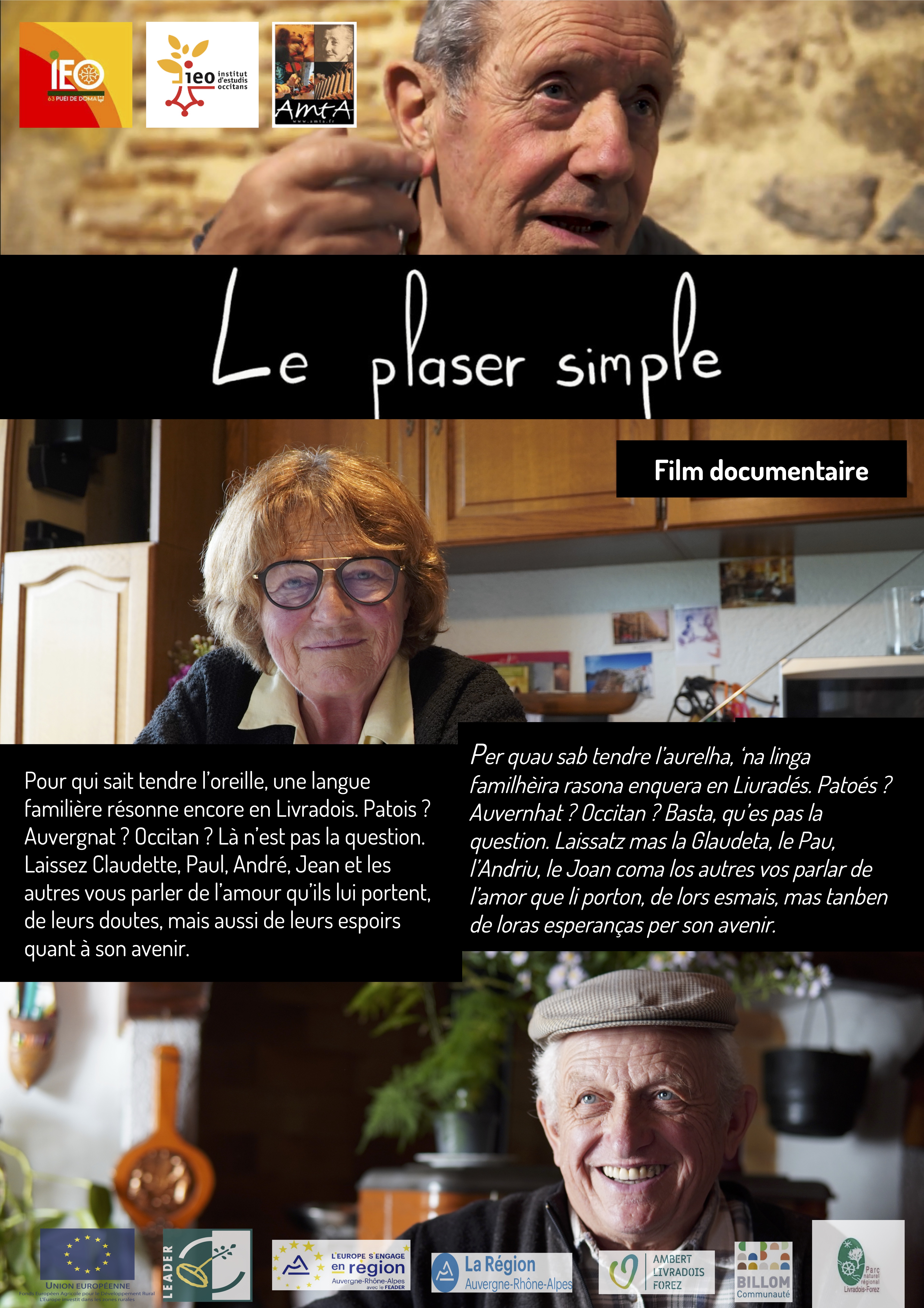 Projection du documentaire « Le Plaser Simple » // Saint-Germain-l’Herm
