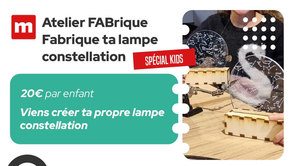 Atelier Fabrique Kids : Lampe Constellation