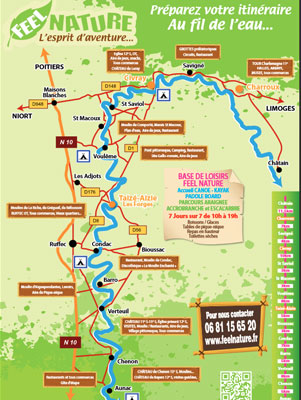 Plan de rando nautique