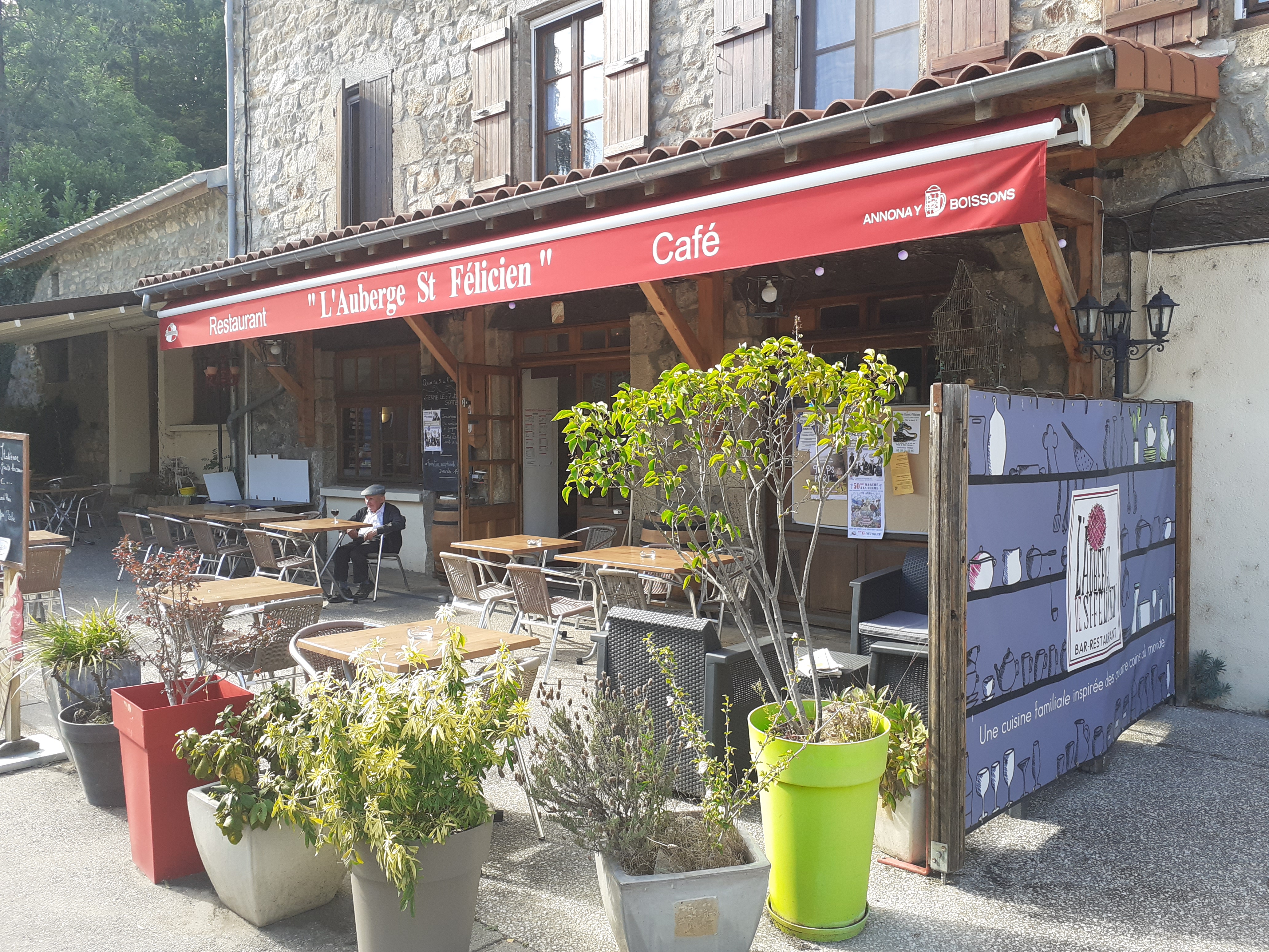 l'Auberge de Saint Félicien