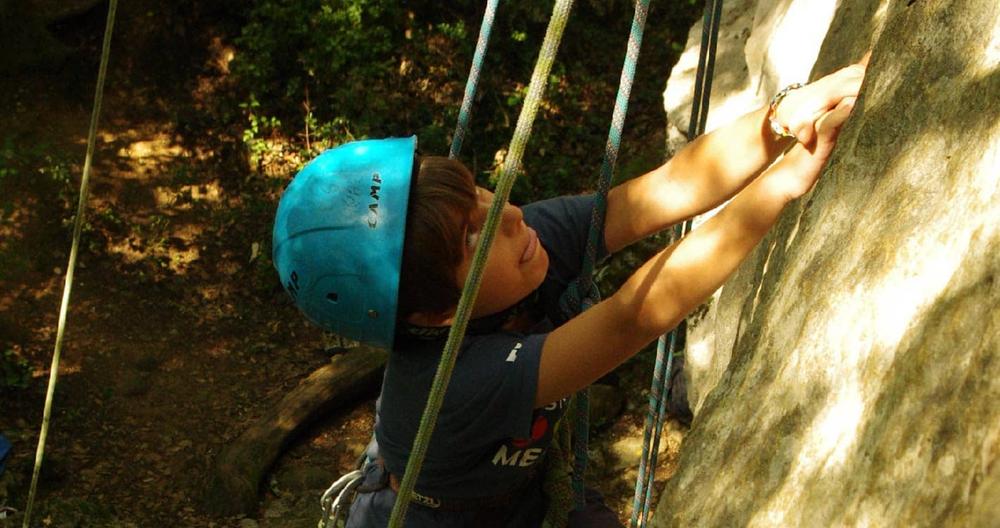 Escalade Explo Cévennes d'Ardèche