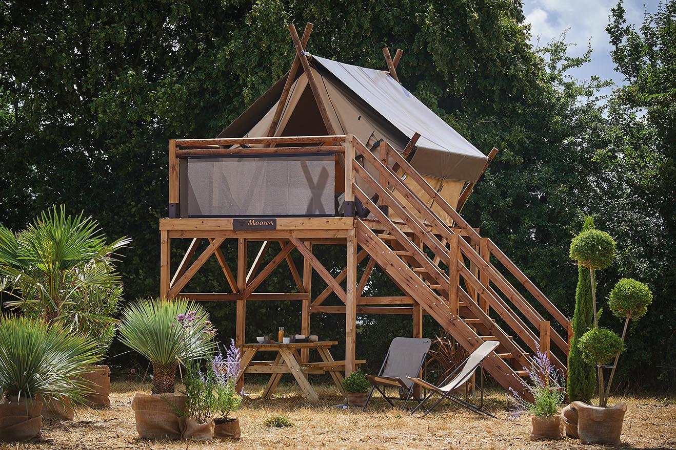 Camping Clair Matin - Tente perchée_Allevard