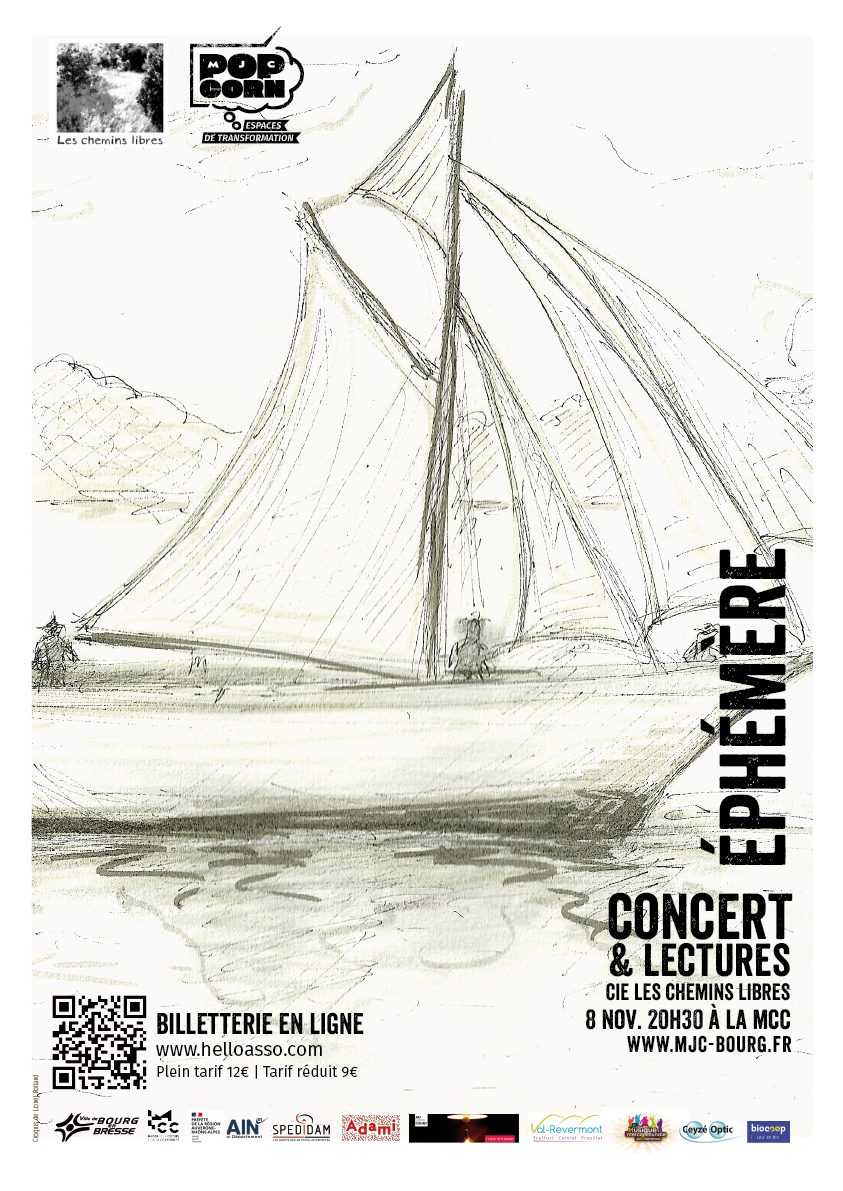 "Éphémère" Concert & Lectures de la Cie Les Chemins Libres_Bourg-en-Bresse