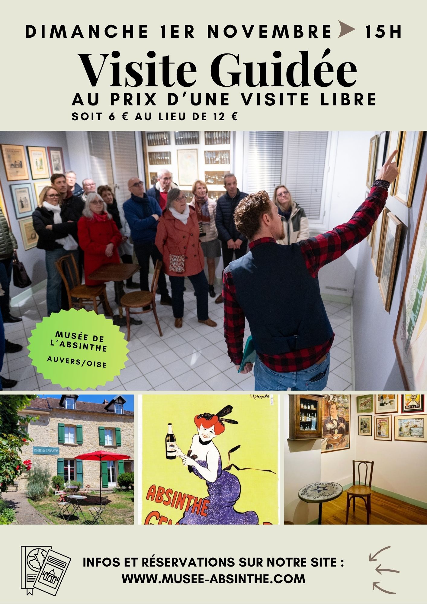 Visite Guidée au prix d'une visite libre