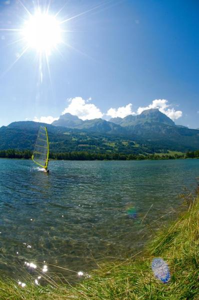 Lac de planche à voile des Ilettes