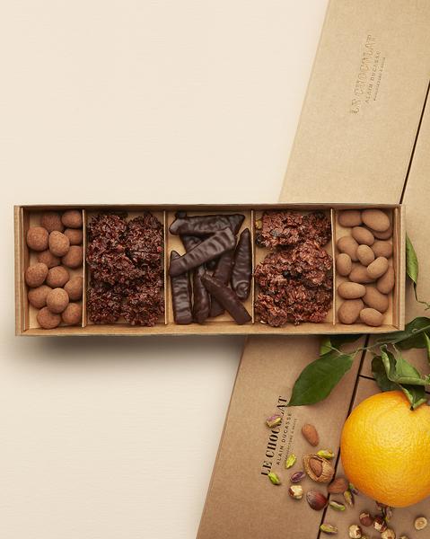 Coffret de plusieurs chocolats Alain Ducasse 