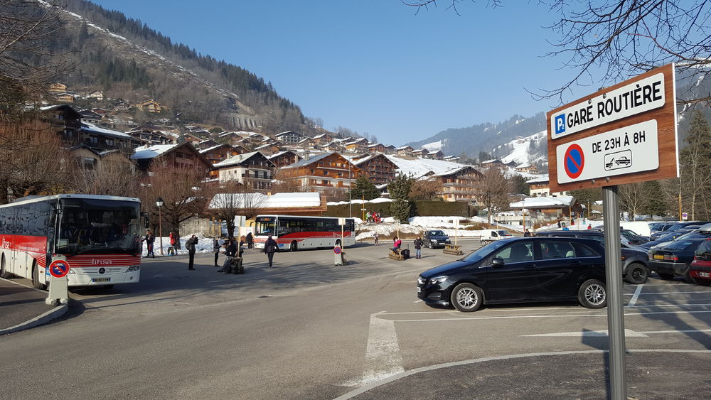 Parking gare routière
