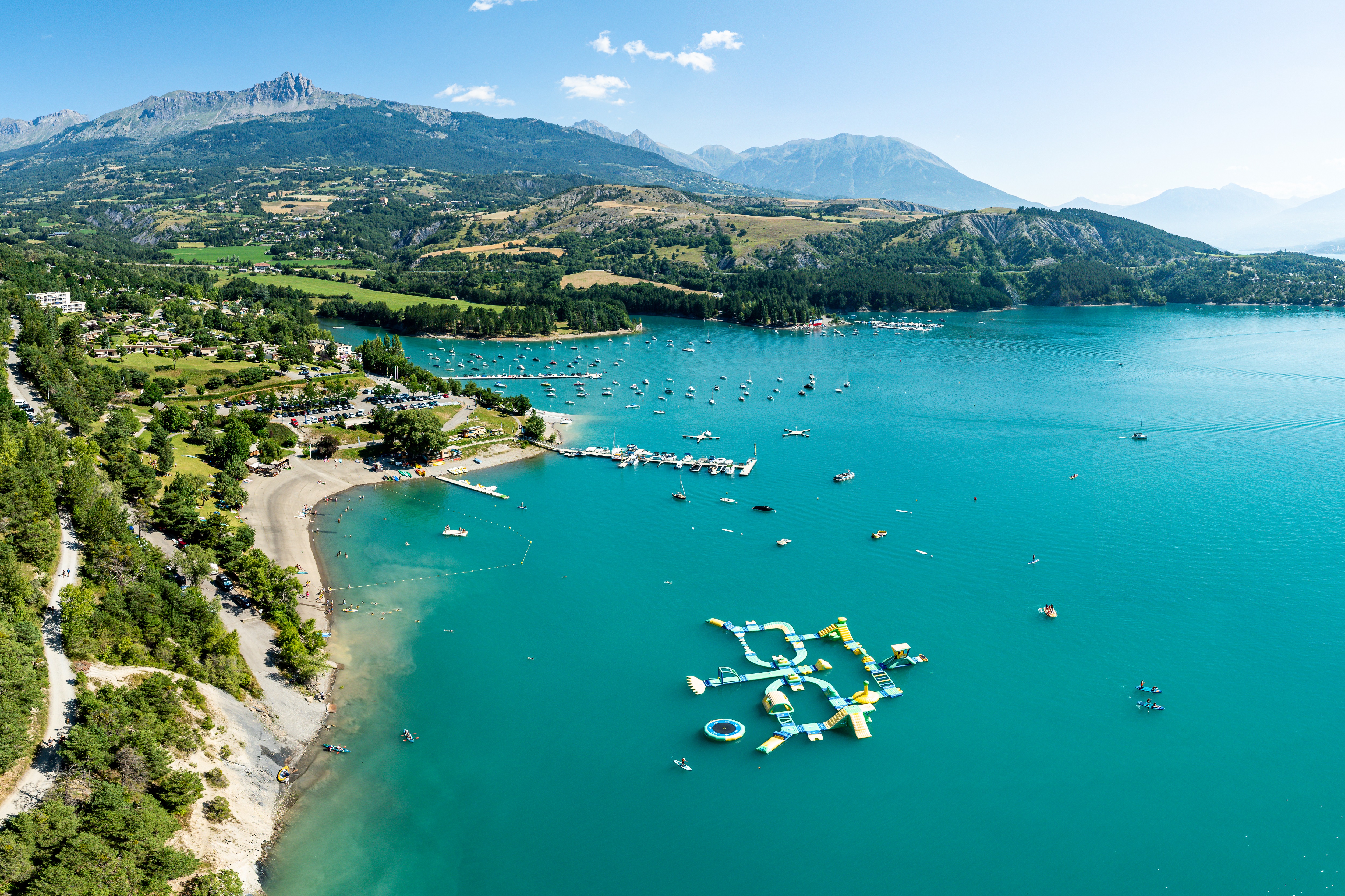 Plage des Pommiers, Baie St-Michel - Chorges