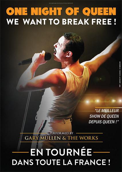 ONE NIGHT OF QUEEN The Works Tour_Saint-Étienne