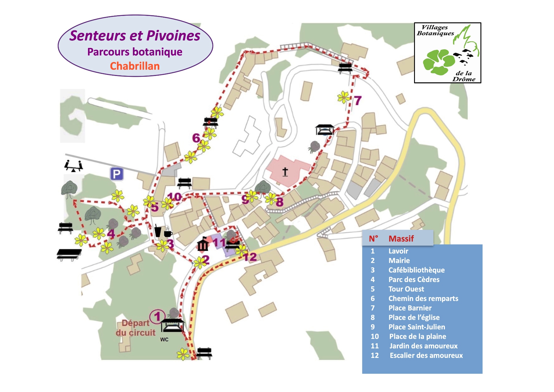 Senteurs et pivoines parcours botanique_Chabrillan