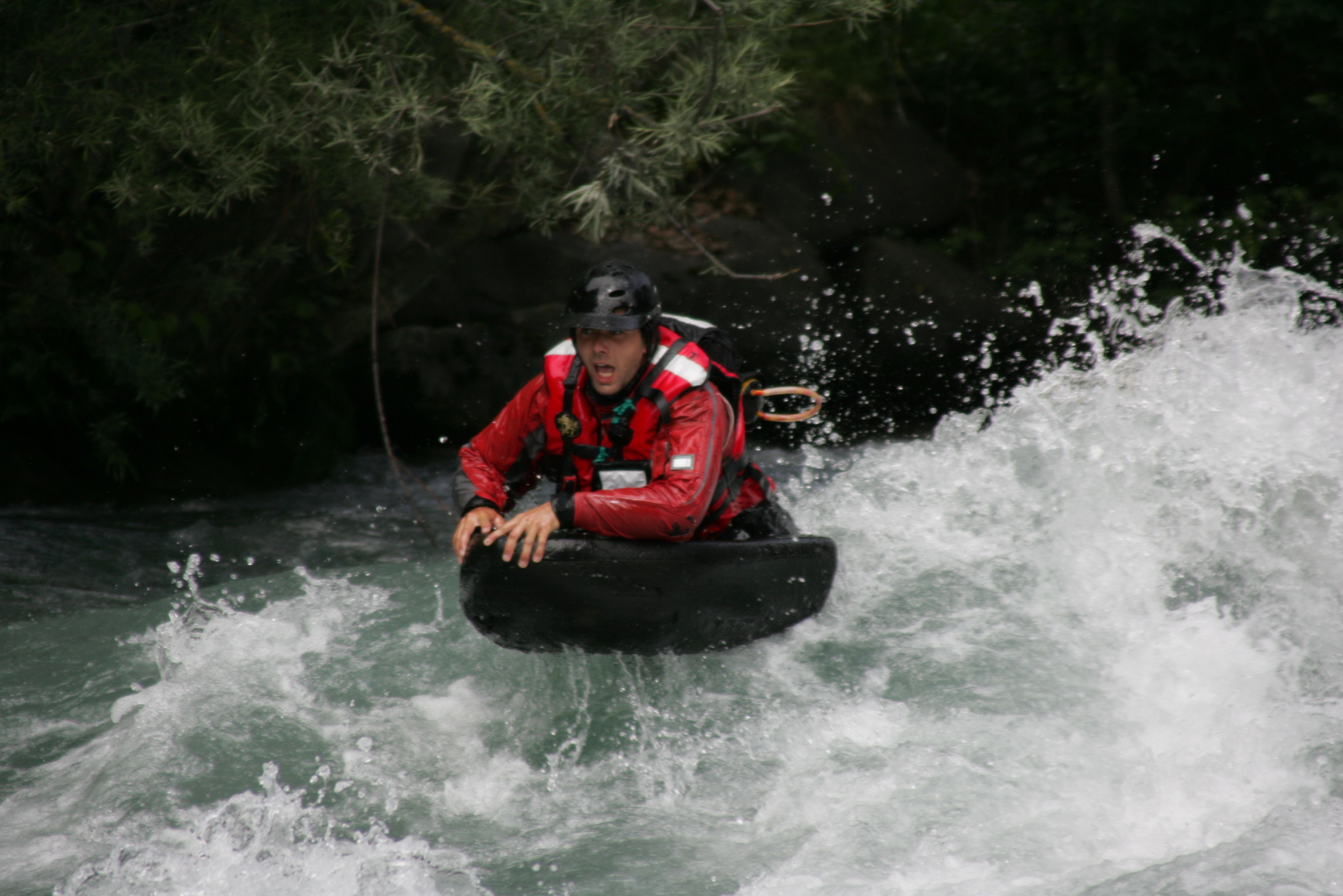 Hydrospeed sur l'Isère