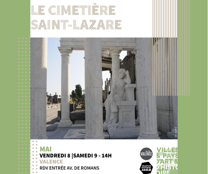 Visite guidée : Le cimetière Saint-Lazare - Printemps des cimetières_Valence