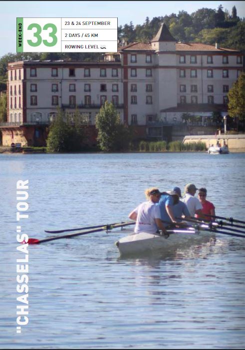 Chasselas rowing tour