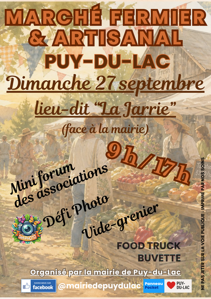 Marché fermier et artisanal