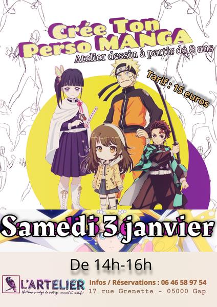 Manga atelier - © Libre