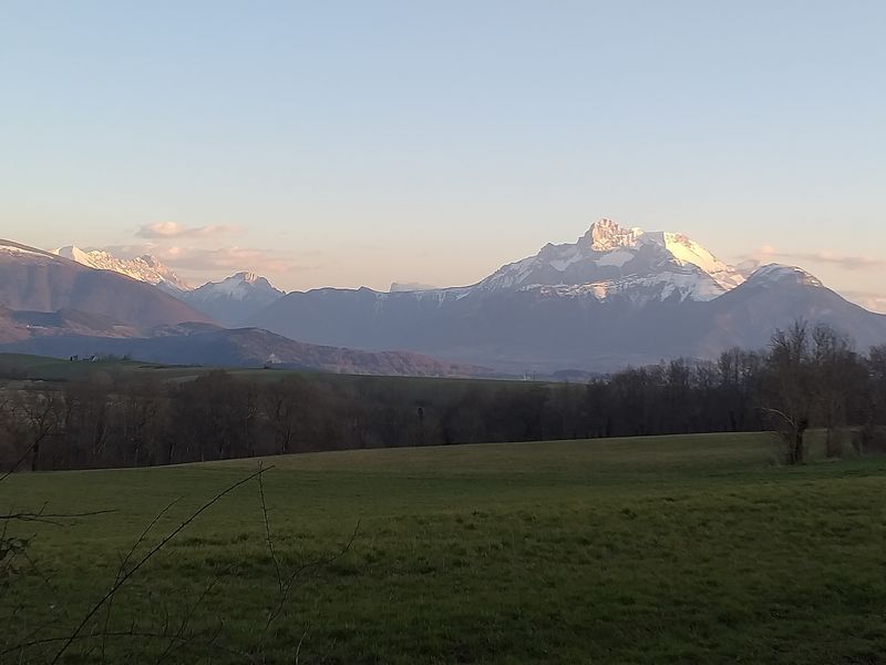 Vue de la ligne de crête