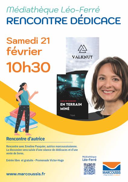 ✒️​ Rencontre avec l'autrice Émeline Pasquier 