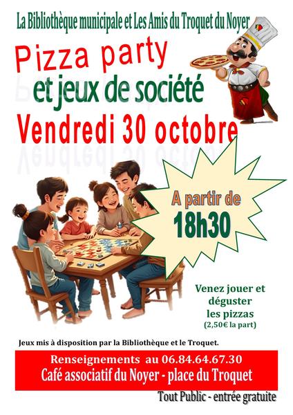 Soirée jeux et Pizza