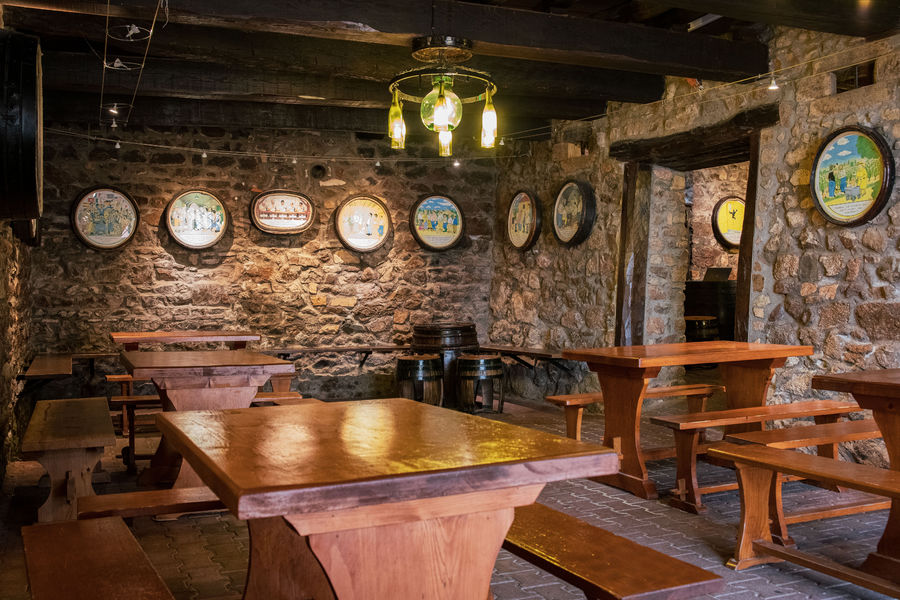 Intérieur de la cave