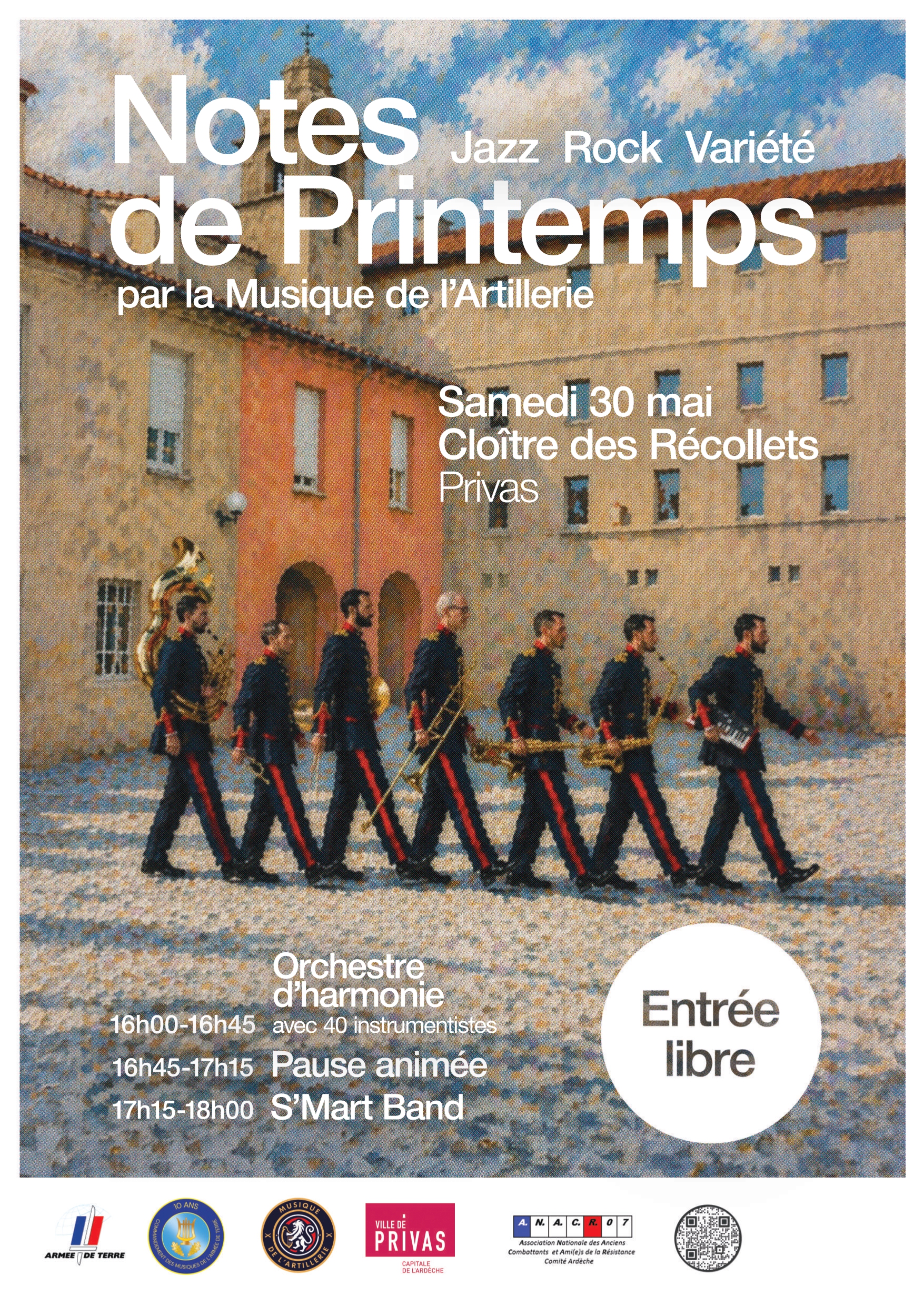 Notes de Printemps par la Musique de l'Artillerie de Lyon