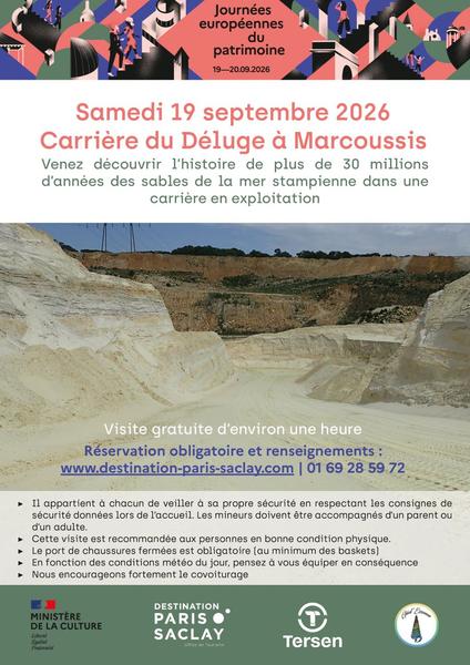 Visite de la carrière du Déluge_Marcoussis