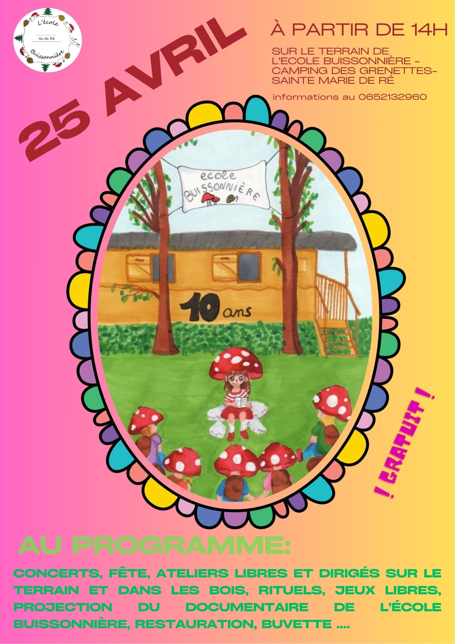 Les 10 ans de l'École Buissonnière