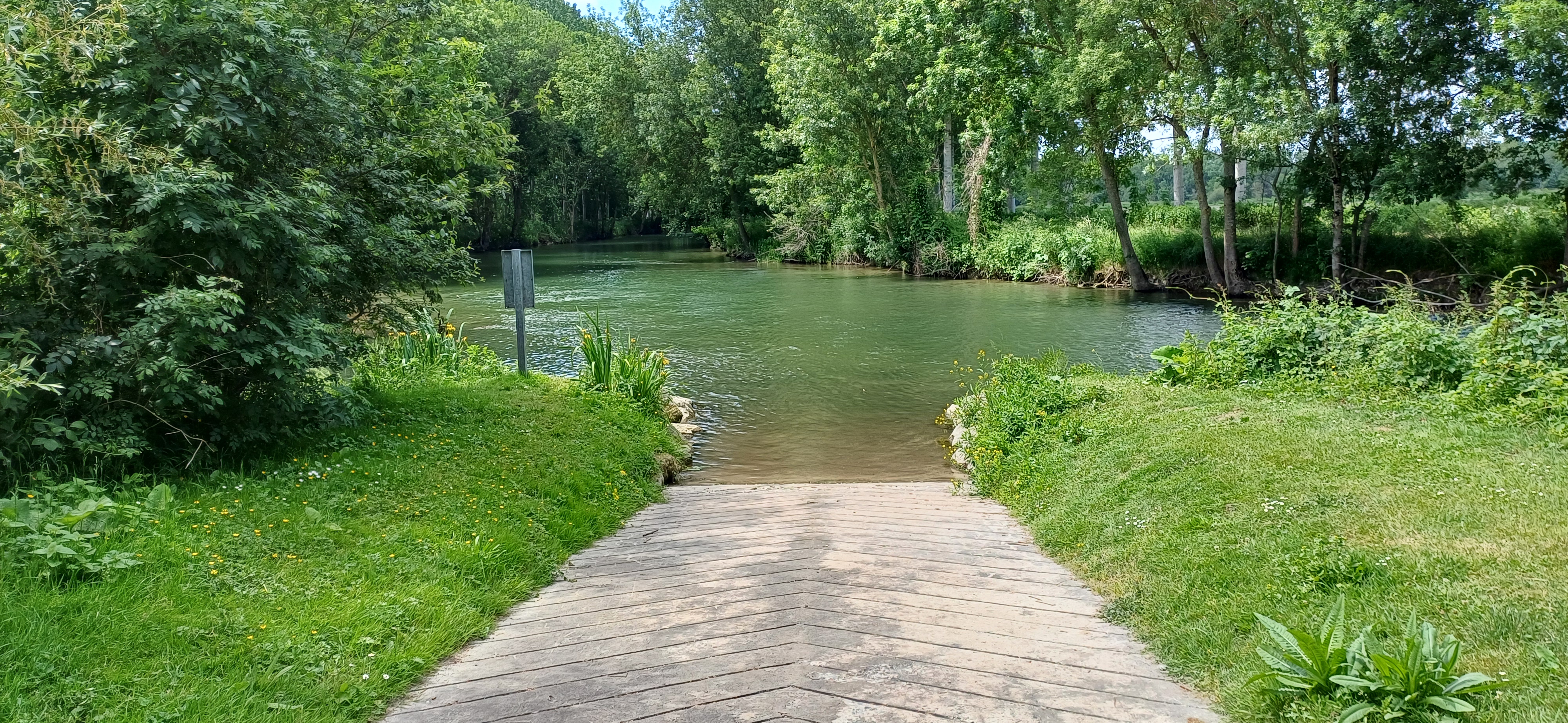Rampe de mise à l'eau - Tonnay-Boutonne