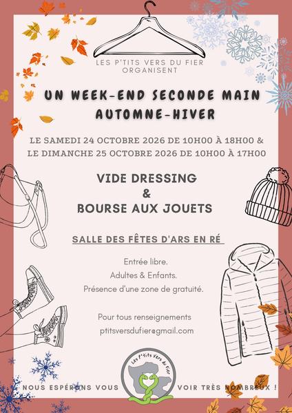 Vide dressing et bourse aux jouets - Automne-Hiver