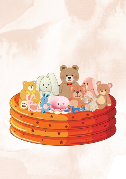 The cuddly toy pool