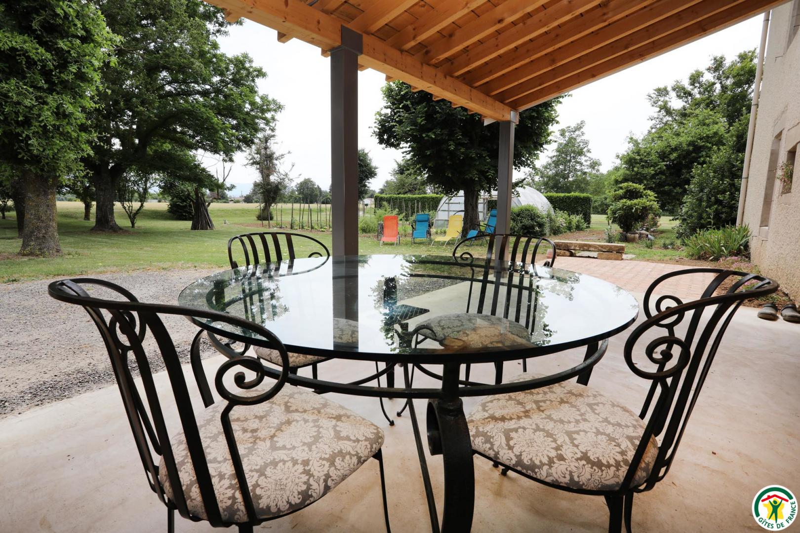 Terrasse abritée
