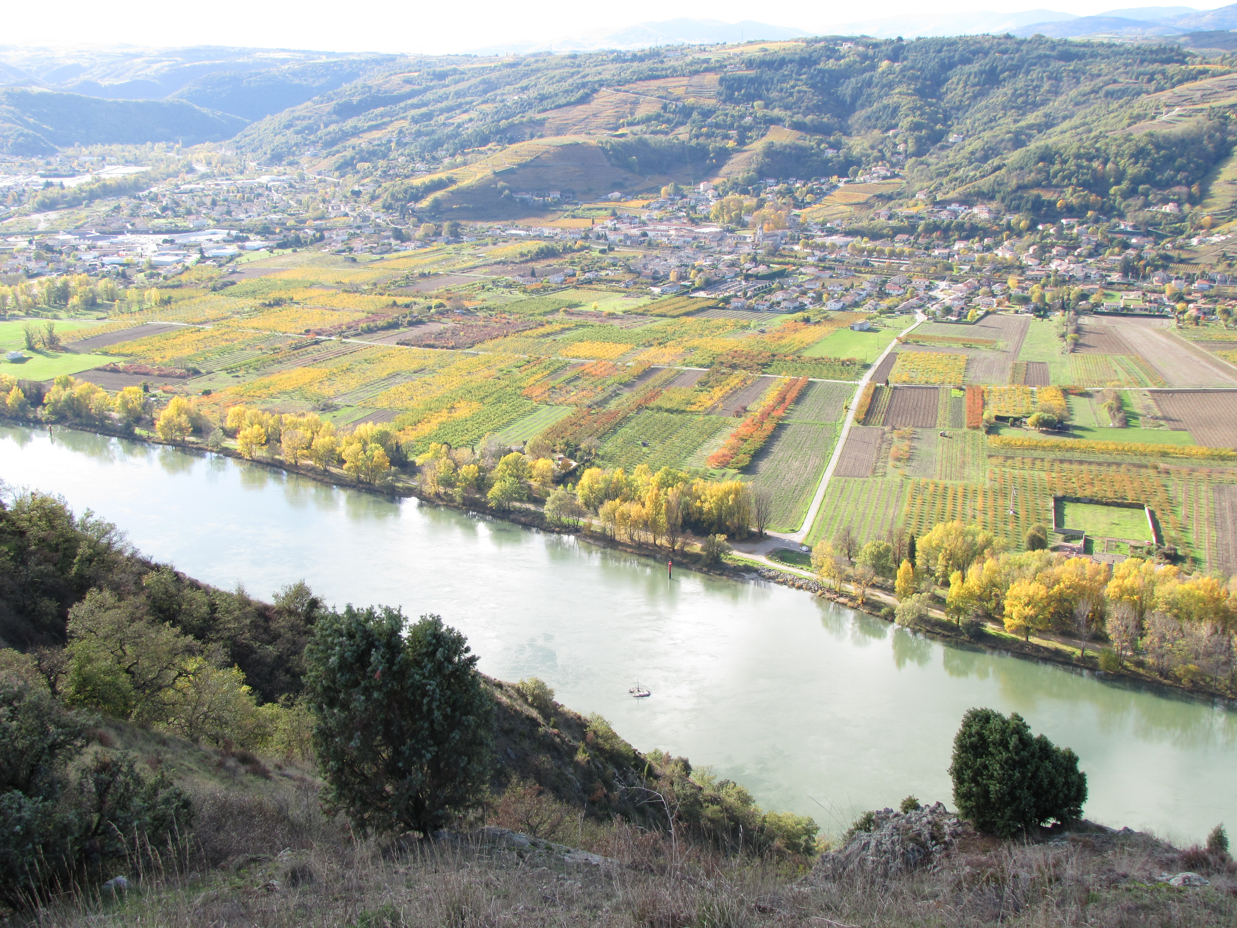 Vue du belvédère Pierre Aiguille