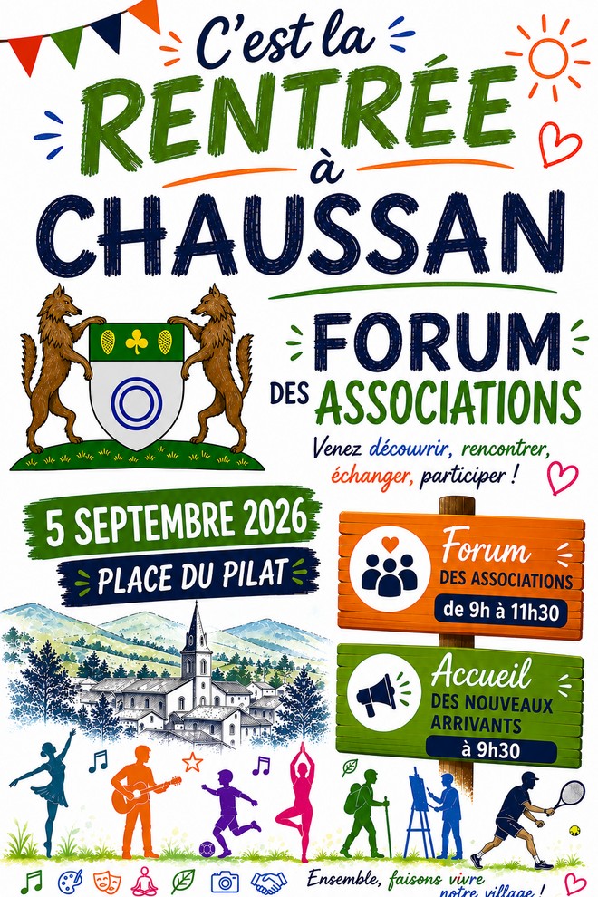 Forum des associations_Mairie_Chaussan