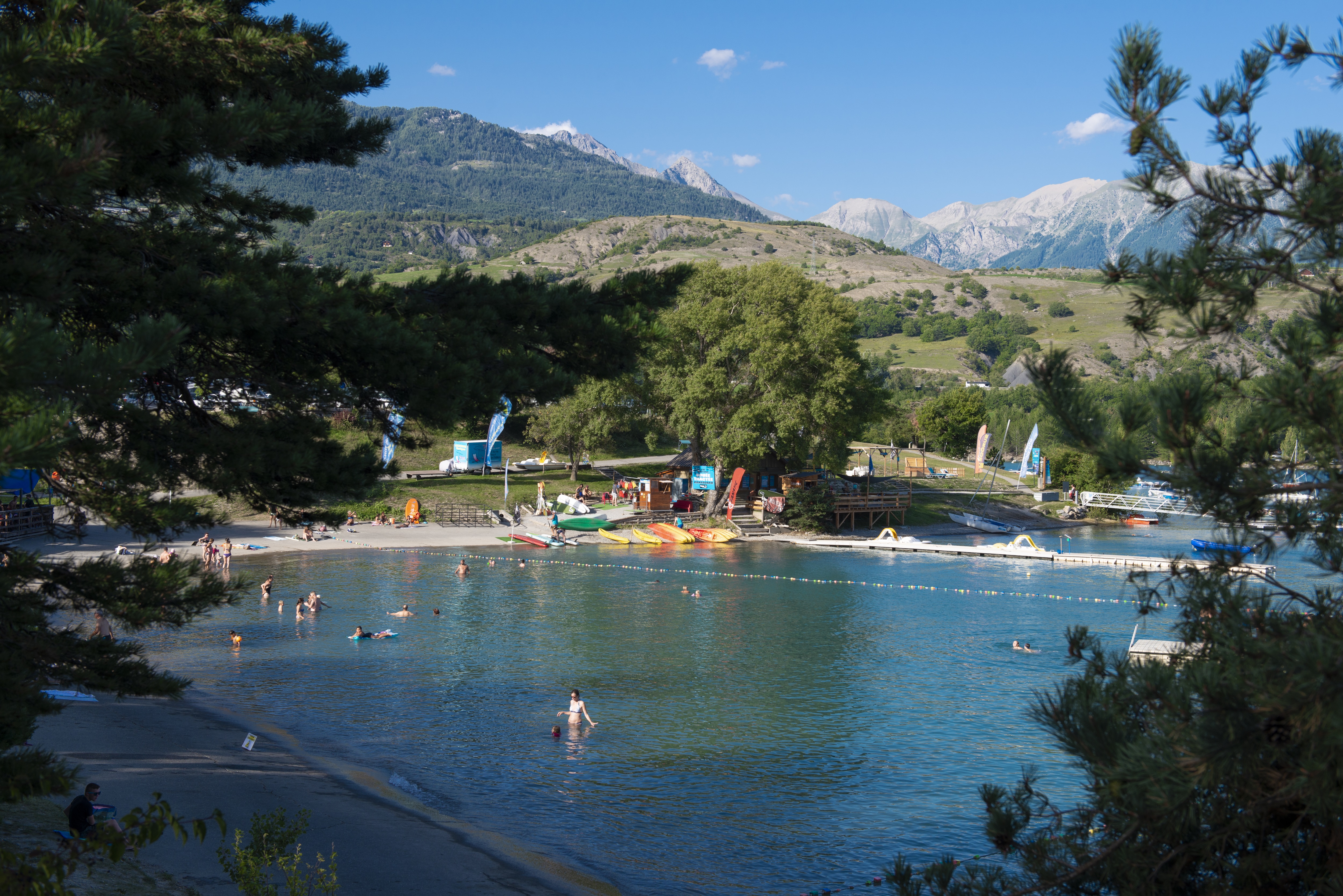 Plage des Pommiers, Baie St-Michel - Chorges