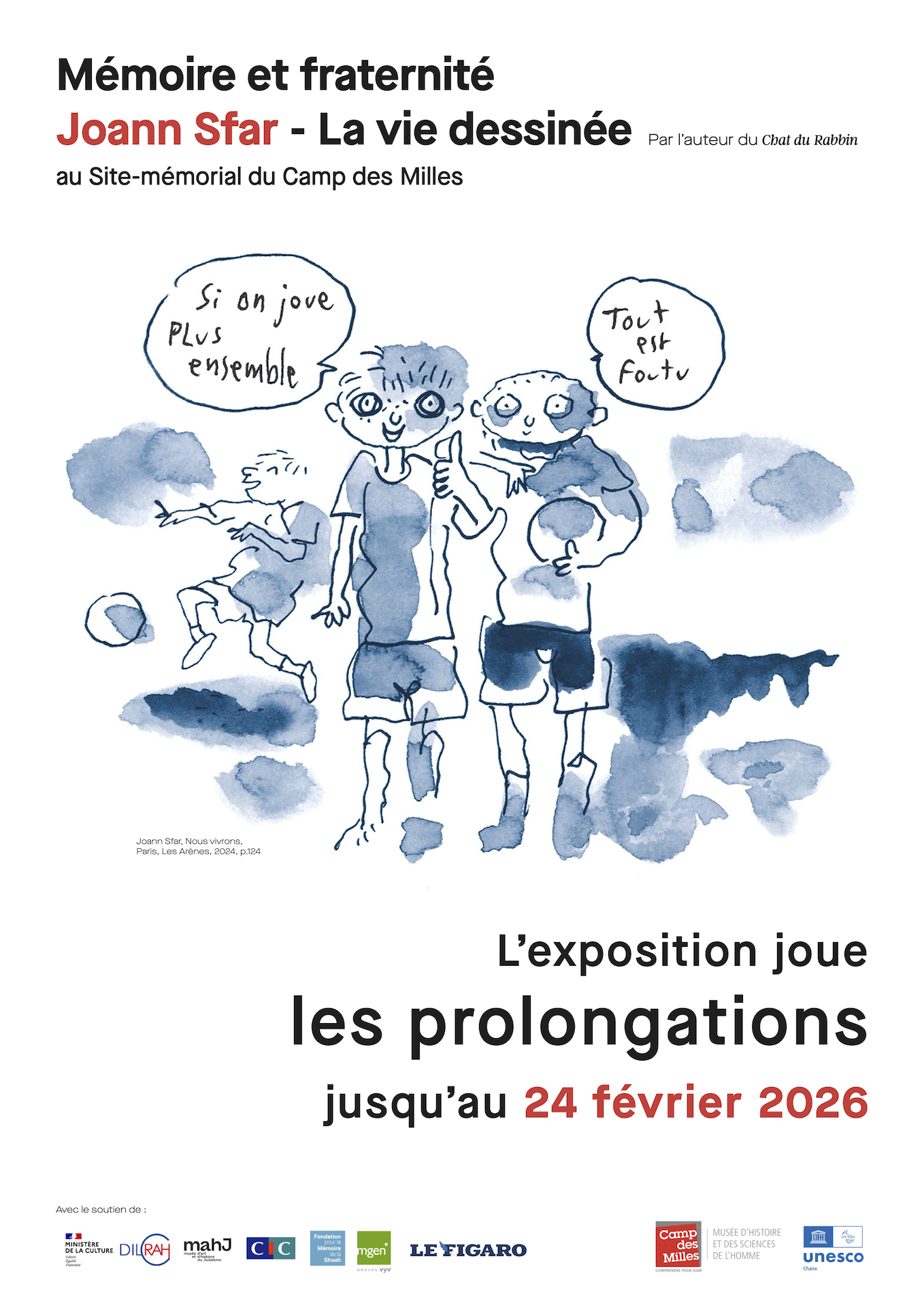 Mémoire et fraternité Joann Sfar - La vie dessinée