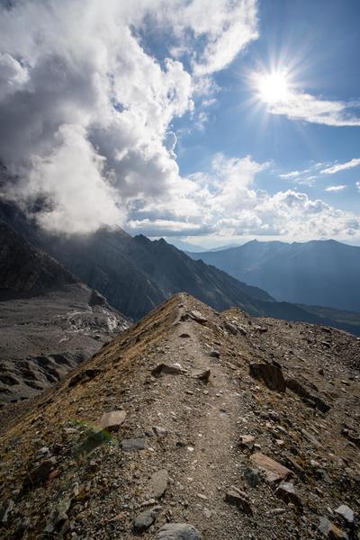 La moraine glacière