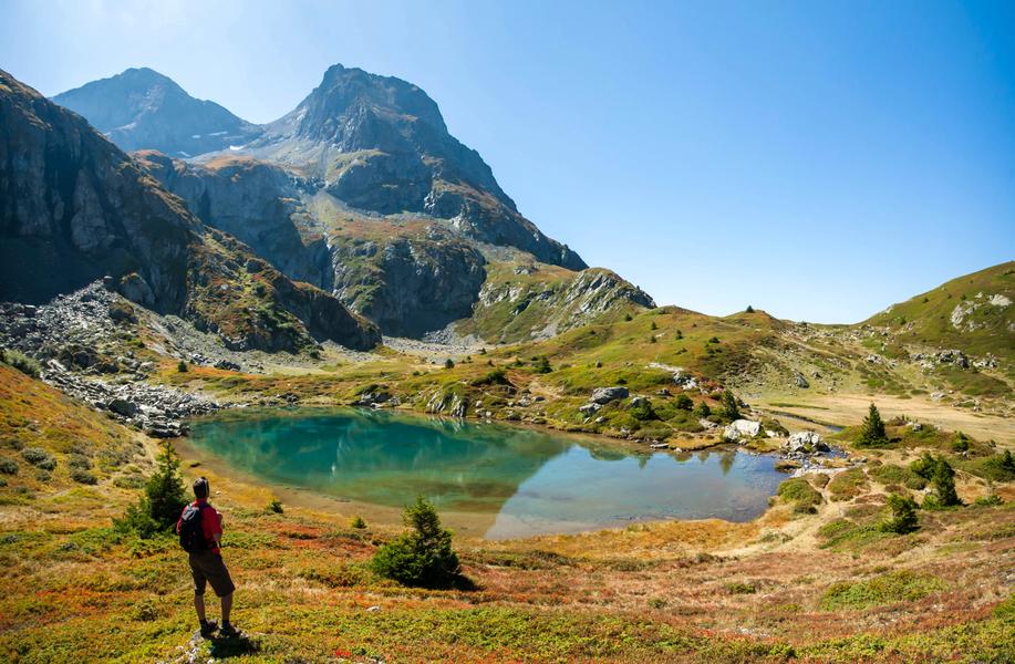 Lac Fourchu - randonnée depuis la Grenonière