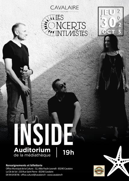 Concert intimiste : INSIDE_Cavalaire-sur-Mer