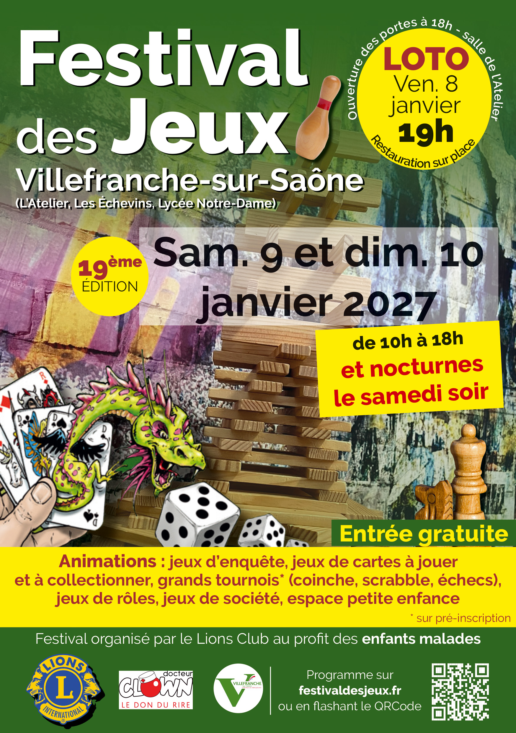 19ème édition du Festival des Jeux