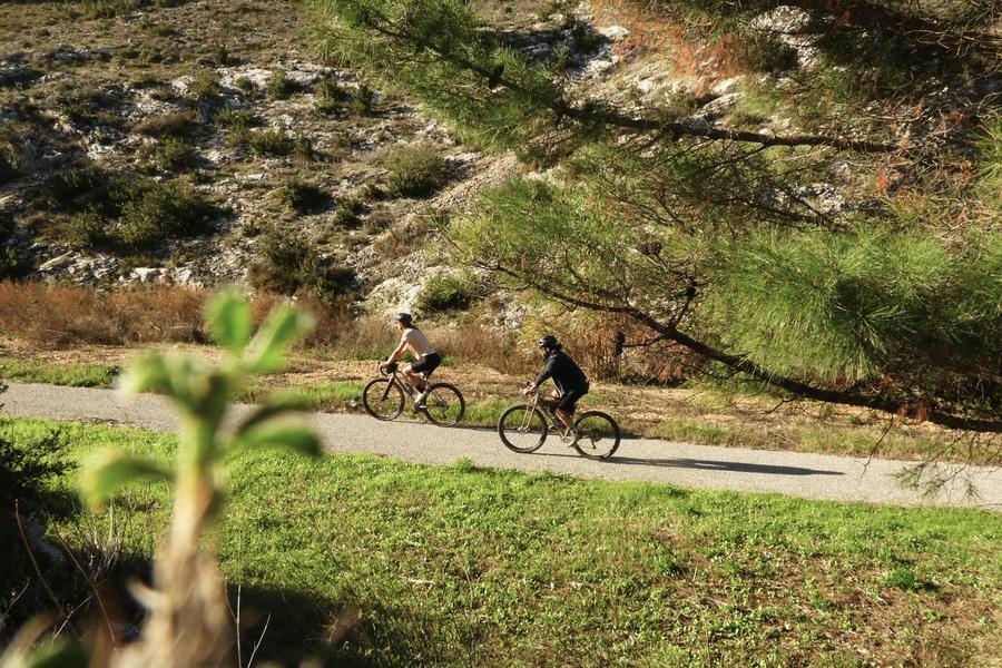 Les balades à vélo du Grand Avignon-La Côte du Rhône