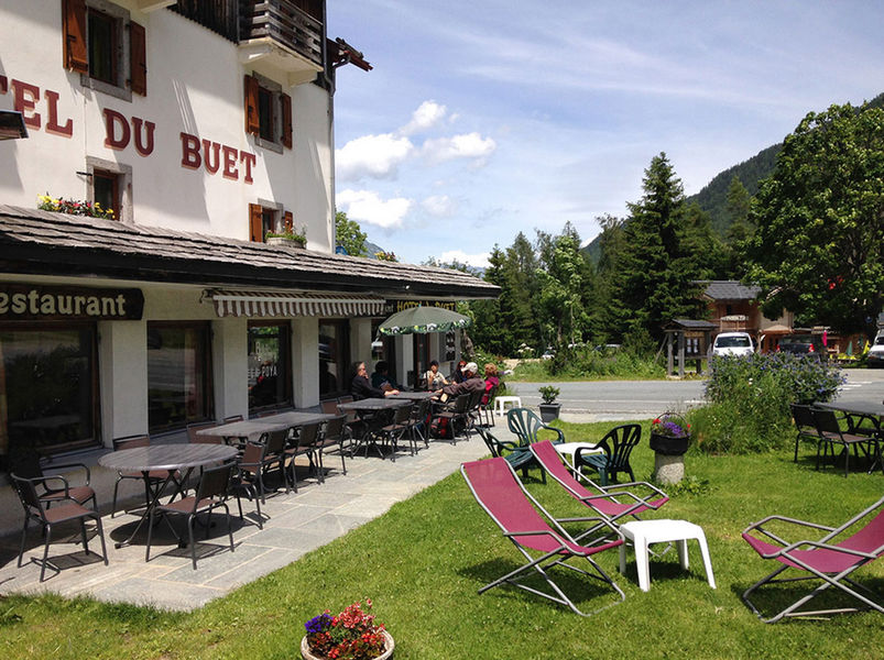 restaurant du buet en été