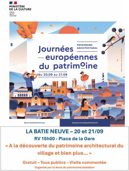 Journées du Patrimoine à La Bâtie-Neuve_La Bâtie-Neuve - © Journées du Patrimoine à La Bâtie-Neuve_La Bâtie-Neuve Journées du Patrimoine à La Bâtie-Neuve_La Bâtie-Neuve - © Journées du Patrimoine à La Bâtie-Neuve_La Bâtie-Neuve